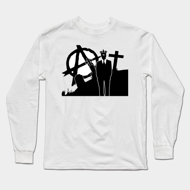 Anarchy Rising Long Sleeve T-Shirt by hoodforged